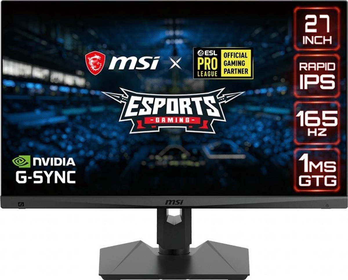 MSI Optix MAG274QRF - Negro