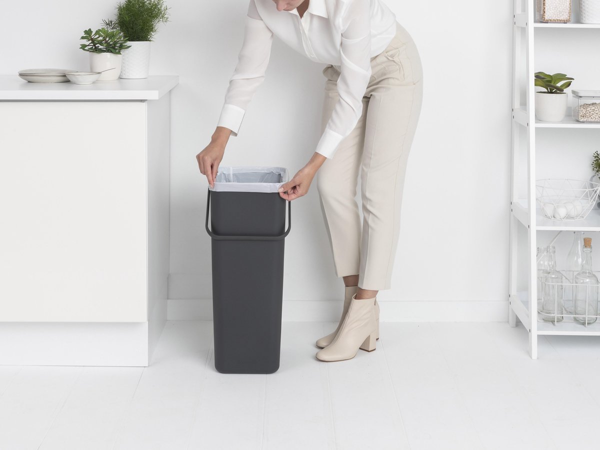 Brabantia Sort & Go 40 Liter - Grijs