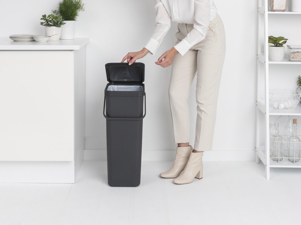 Brabantia Sort & Go 40 Liter - Grijs