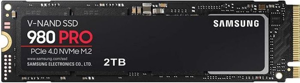 Samsung 980 Pro 2TB M.2 - Negro