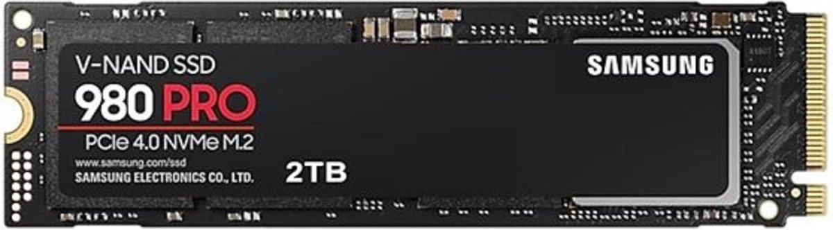 Samsung 980 Pro 2TB M.2 - Zwart