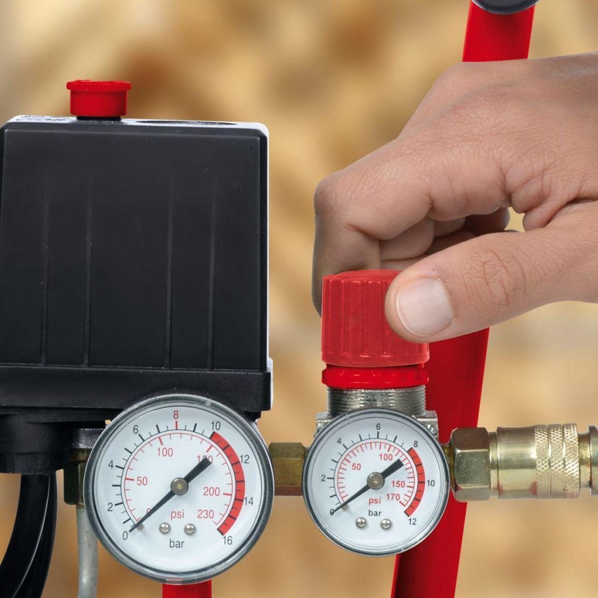 Einhell TE_AC 230/24 - Rood