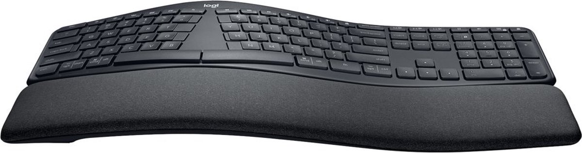 Logitech K860 Ergonomisch Draadloos Toetsenbord Qwerty - Zwart