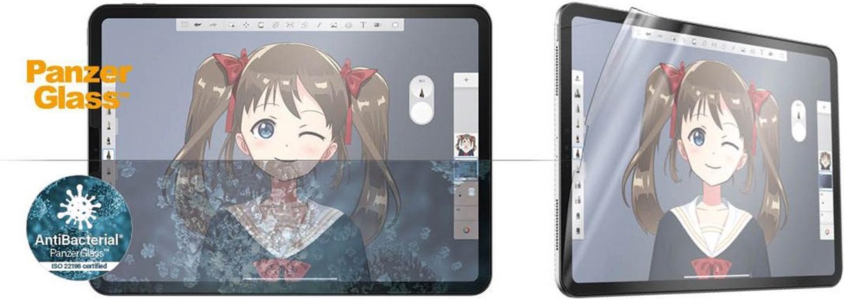 PanzerGlass GraphicPaper Apple iPad Pro 11 inch (2020)/(2018) Screenprotector Kunststof