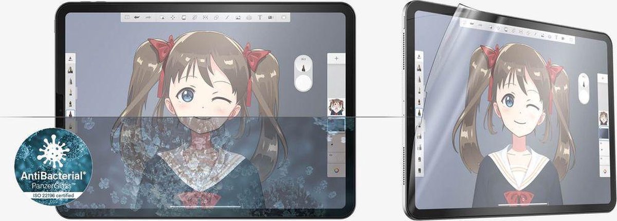 PanzerGlass GraphicPaper Apple iPad Pro 11 inch (2020)/(2018) Screenprotector Kunststof