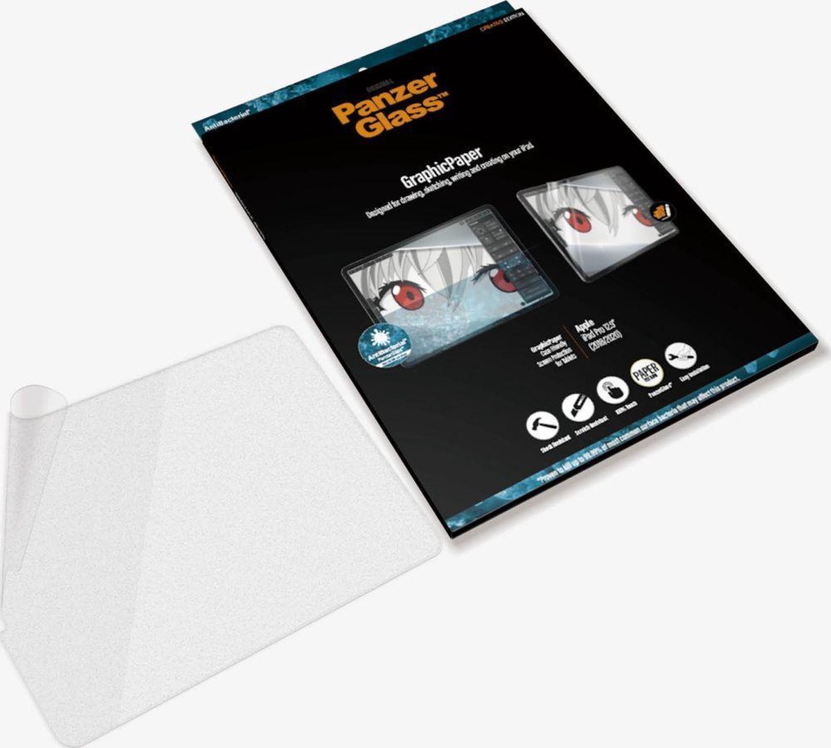 PanzerGlass GraphicPaper Apple iPad Pro 12.9 inch Screenprotector Kunststof