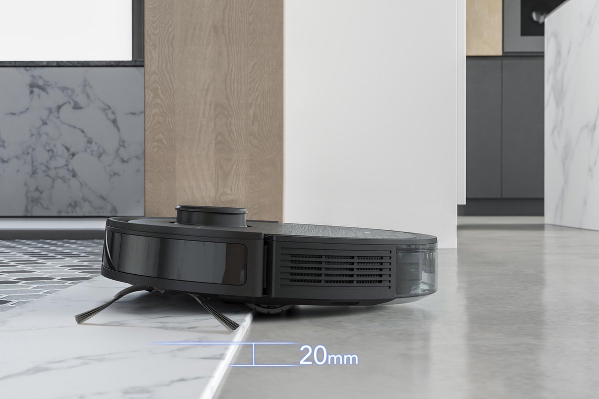 ECOVACS Deebot OZMO T8 AIVI - Zwart
