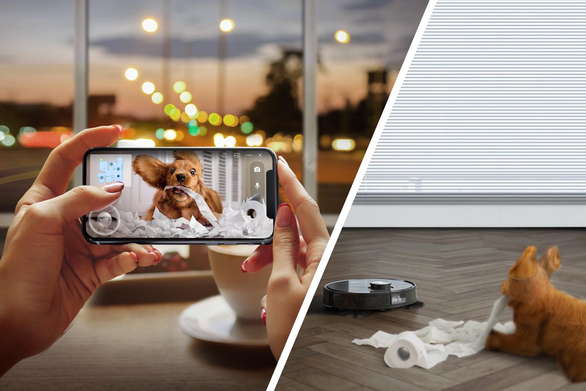 ECOVACS Deebot OZMO T8 AIVI - Zwart