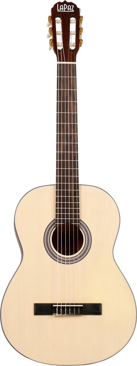 Lapaz C90N klassieke solid top gitaar