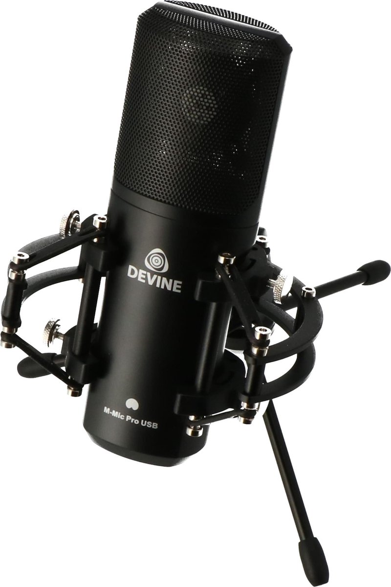 Devine M-Mic PRO USB BK usb-microfoon zwart