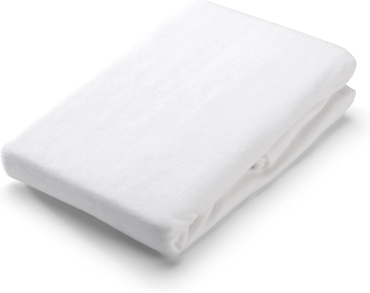 Walra Katoen Molton Kussenslopen (Set Van 2) - 100% Katoen - 60x70 Cm - Standaardmaat - - Wit