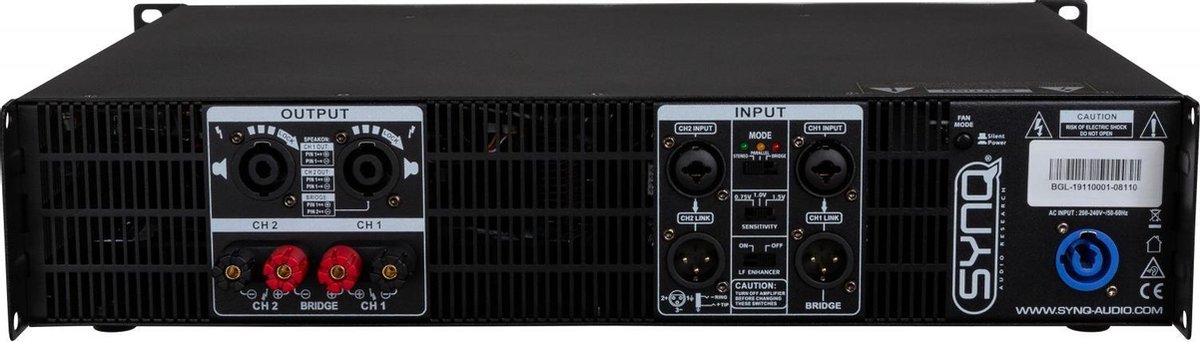 SynQ SE-3000 klasse-TD versterker