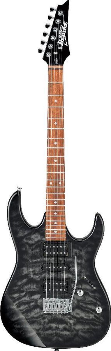 Ibanez GRX70QA GIO Transparent Black Sunburst