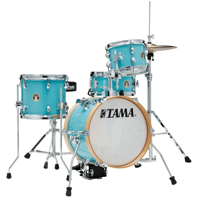 TAMA LJK44H4-AQB Club Jam Flyer Aqua Blue 4-delig drumstel