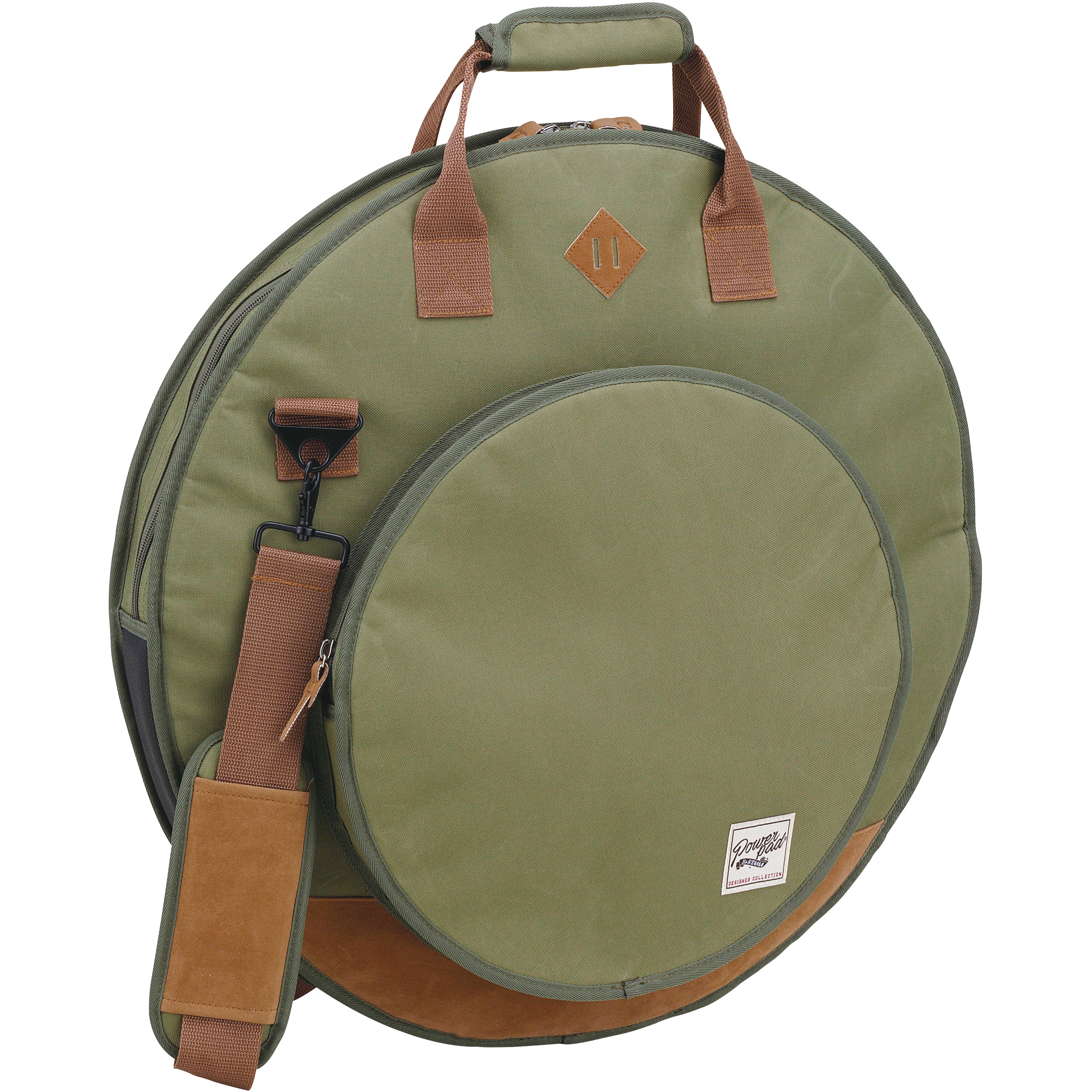 TAMA TCB22MG Powerpad Designer Cymbal Bag 22 inch Moss Green