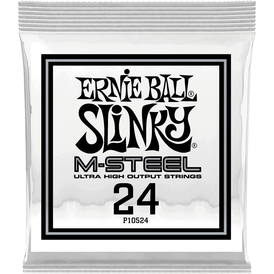 Ernie Ball 10524 .024 Slinky M-Steel losse snaar voor elektrische gitaar