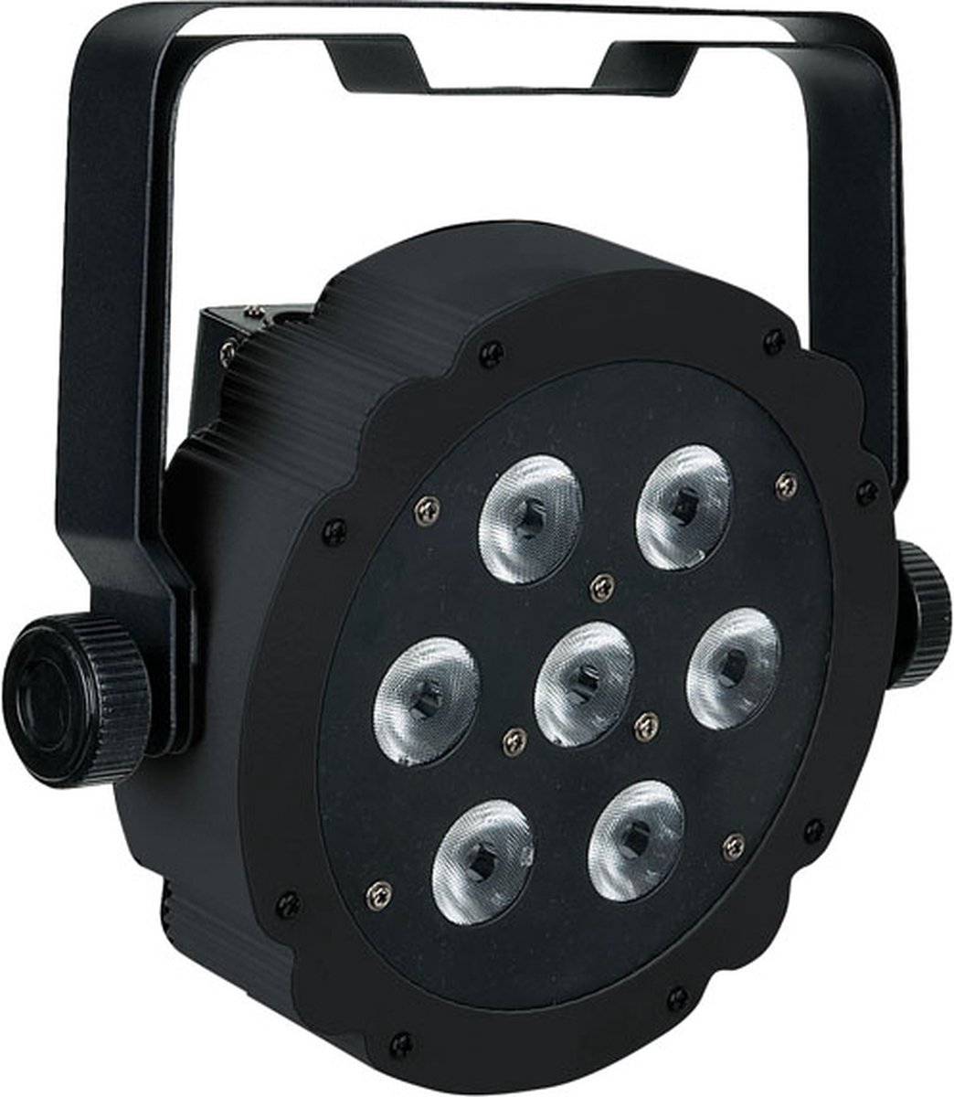 Showtec Compact Par 7 Q4 RGBW LED-spot - Zwart