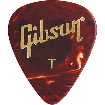 Gibson APRT12-74T plectrums Tortoise Picks 12-pack thin