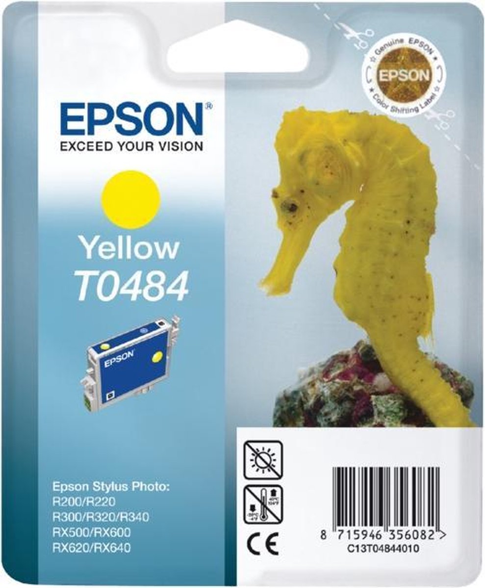 Epson T0484 - Inktcartridge / - Geel