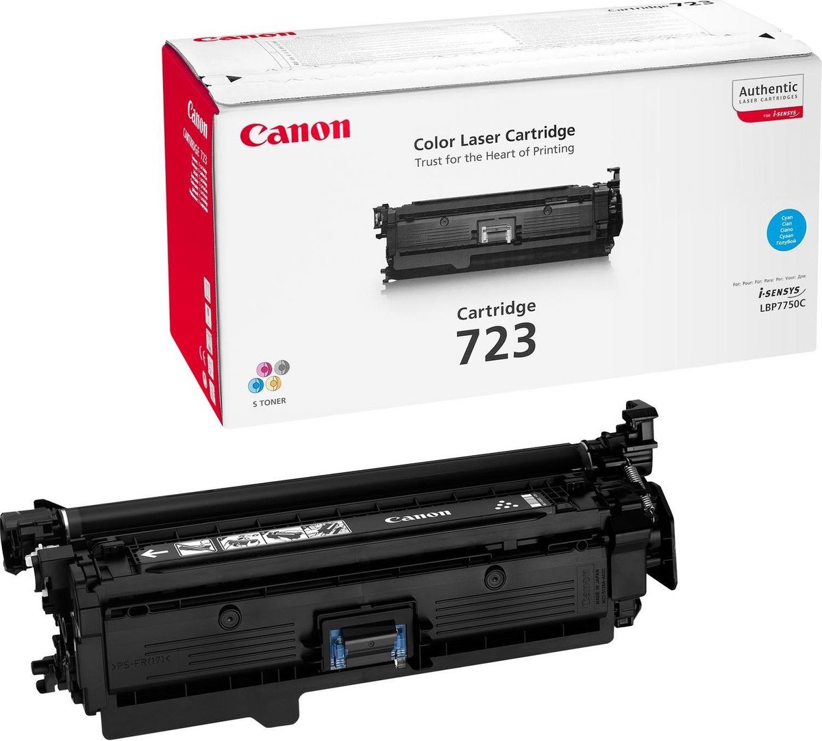 Canon 723 - Tonercartridge / Cyaan