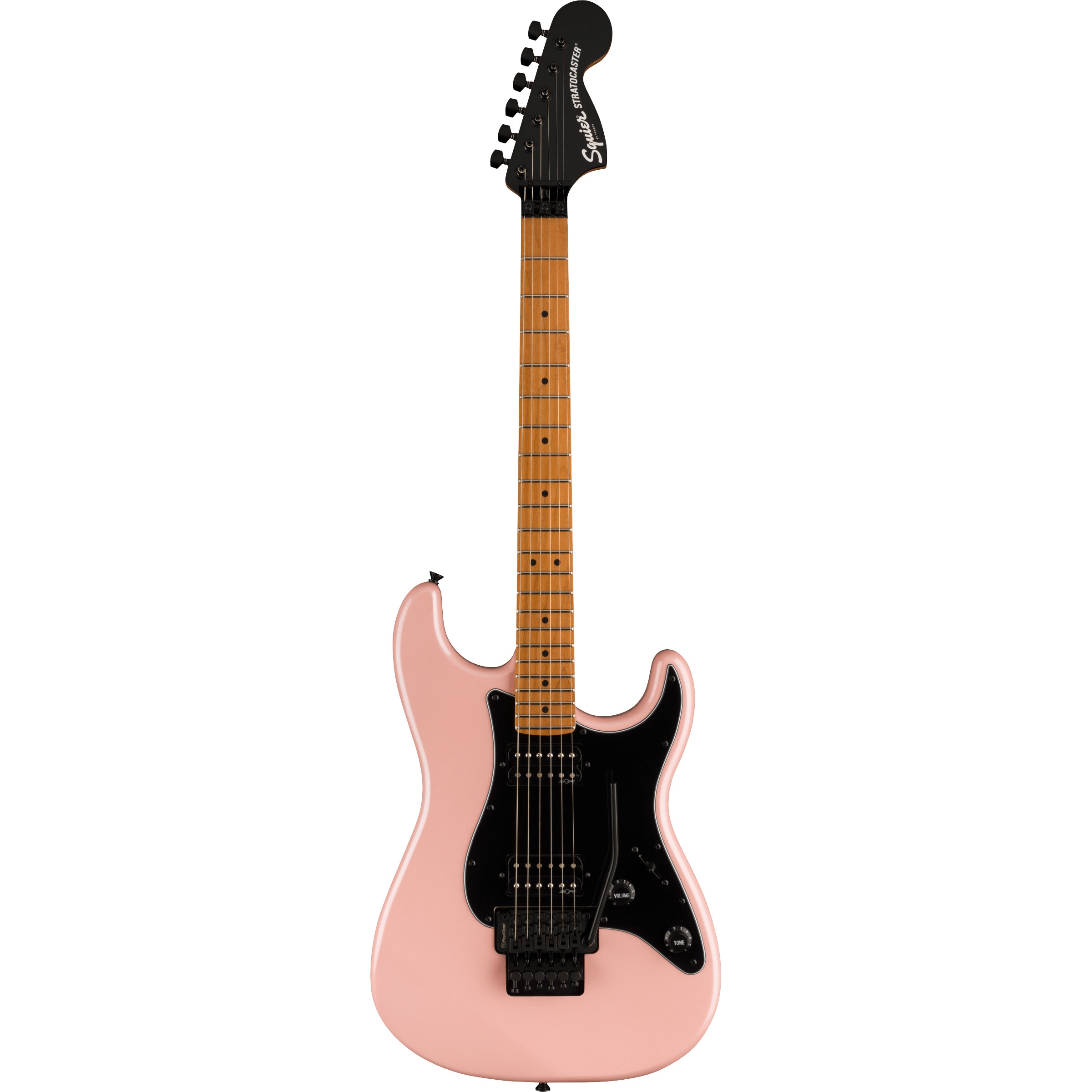 Squier Contemporary Stratocaster HH FR Shell Pink Pearl elektrische gitaar