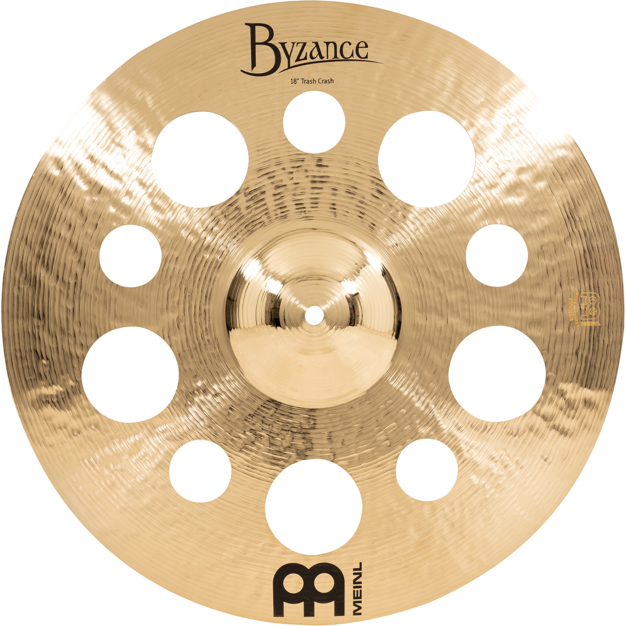 Meinl Byzance B18TRC-B Brilliant Trash Crash bekken 18 inch