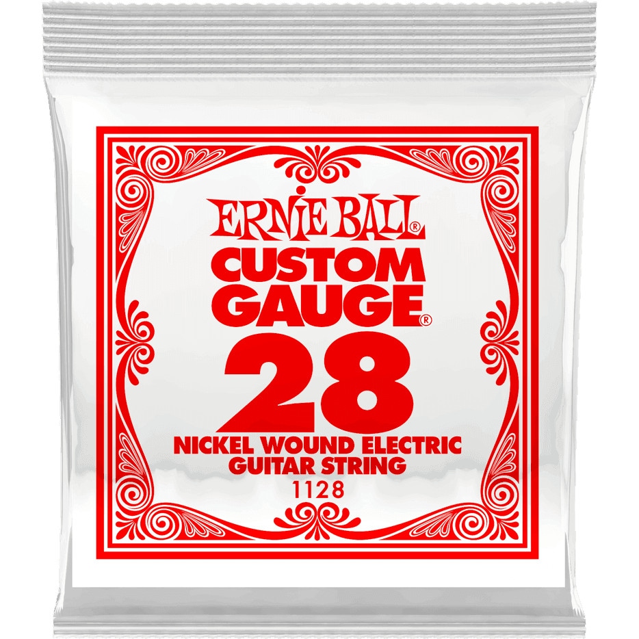 Ernie Ball 1128 .028 Nickel Wound losse snaar voor elektrische gitaar