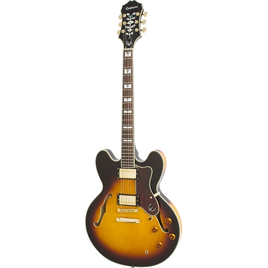 Epiphone Sheraton-II Pro Vintage Sunburst semi-akoestische gitaar