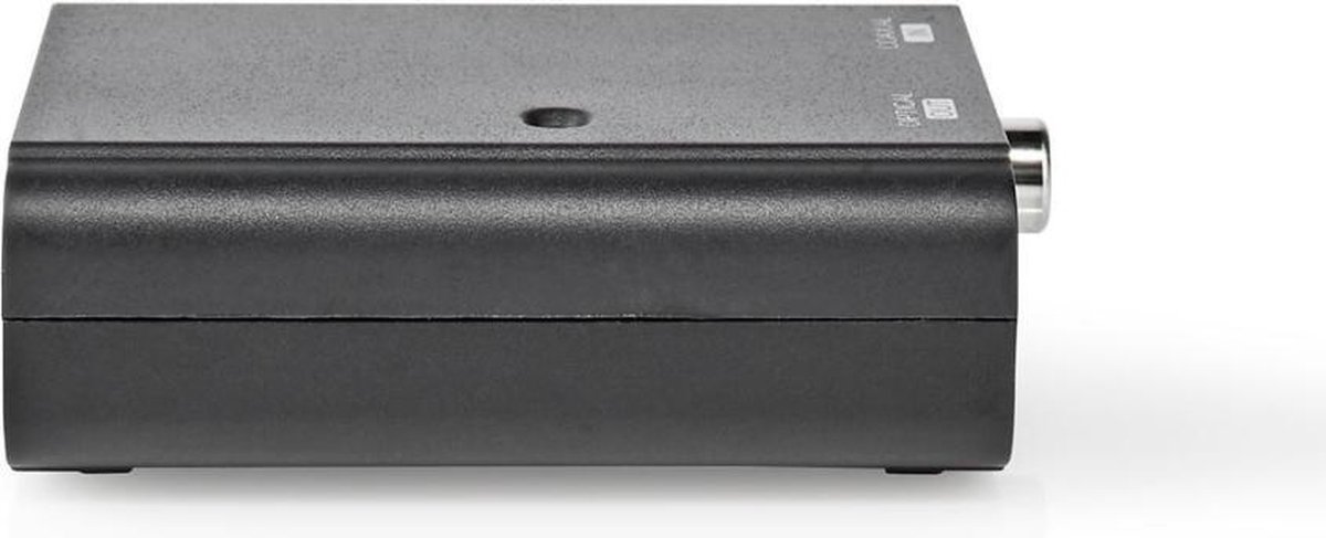 Nedis ACON2505BK audio converter Coax naar Toslink - Zwart