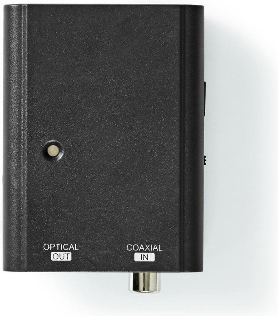 Nedis ACON2505BK audio converter Coax naar Toslink - Zwart
