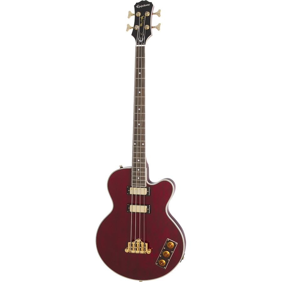 Epiphone Allen Woody Rumblekat Bass Wine Red elektrische basgitaar