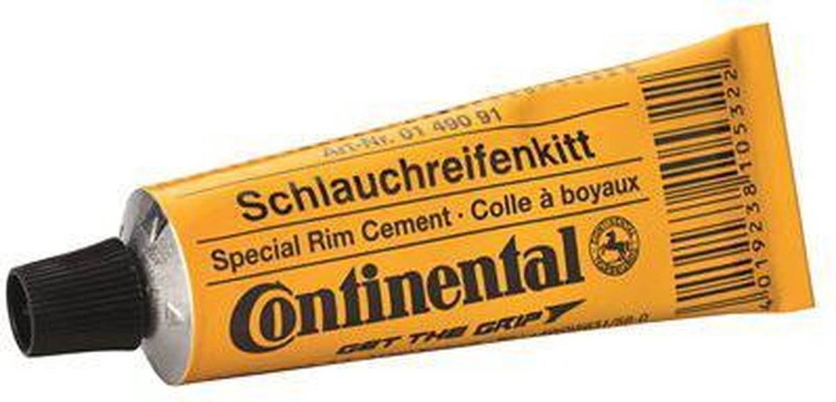 Continental Tubelijm Aluminium Velgen 25 Gram - Geel