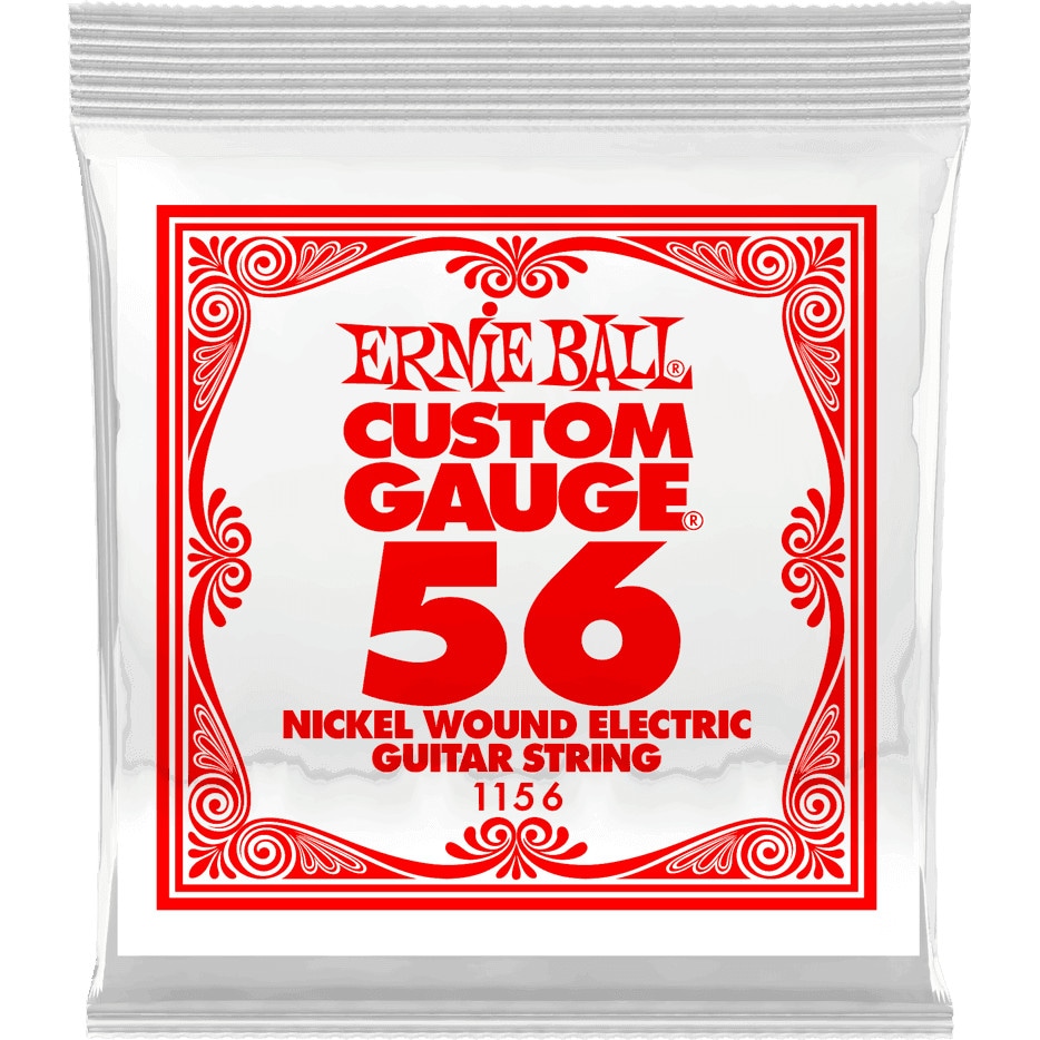 Ernie Ball 1156 .056 Nickel Wound losse snaar voor elektrische gitaar