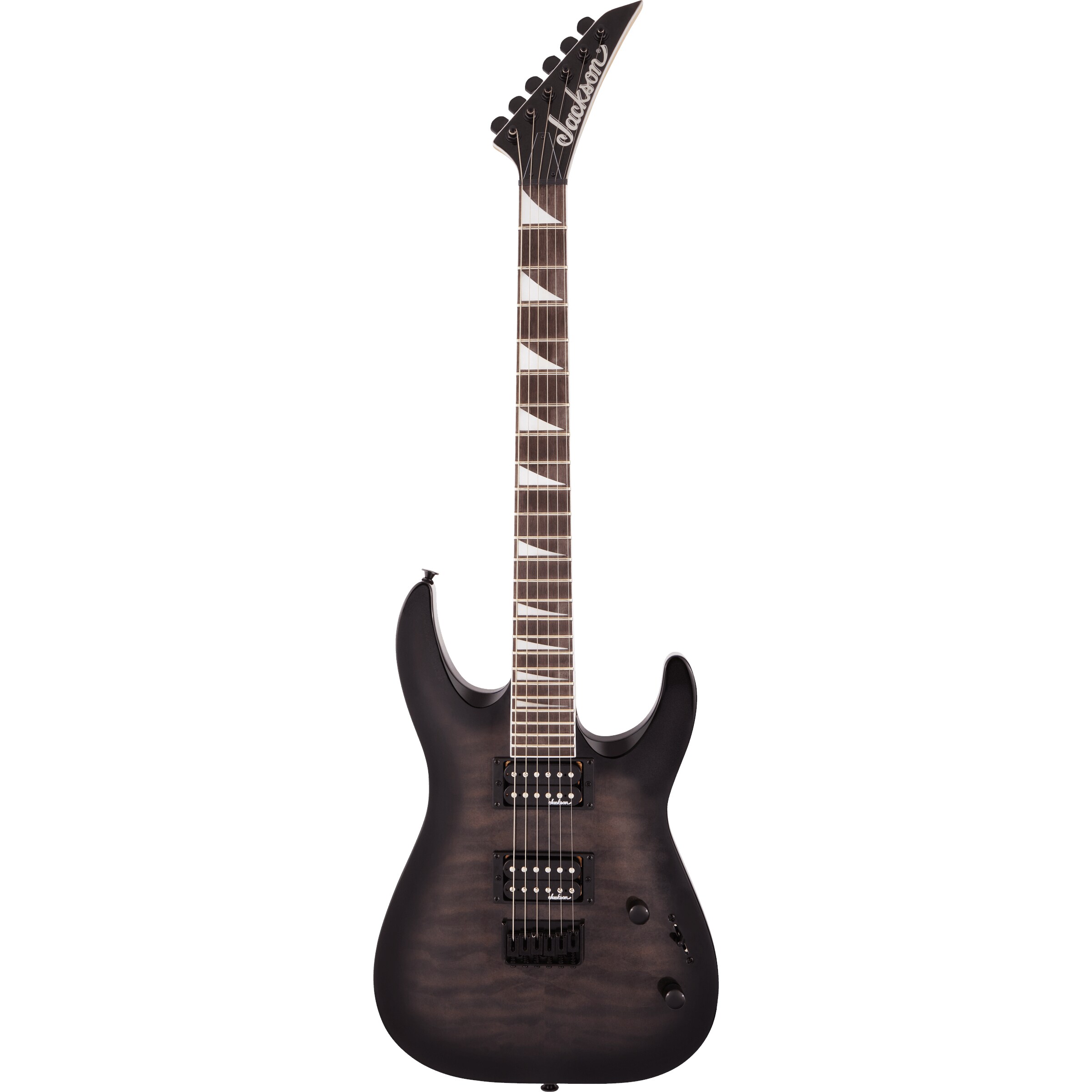 Jackson JS Series Dinky Arch Top JS32Q DKA HT Trans Black Burst elektrische gitaar