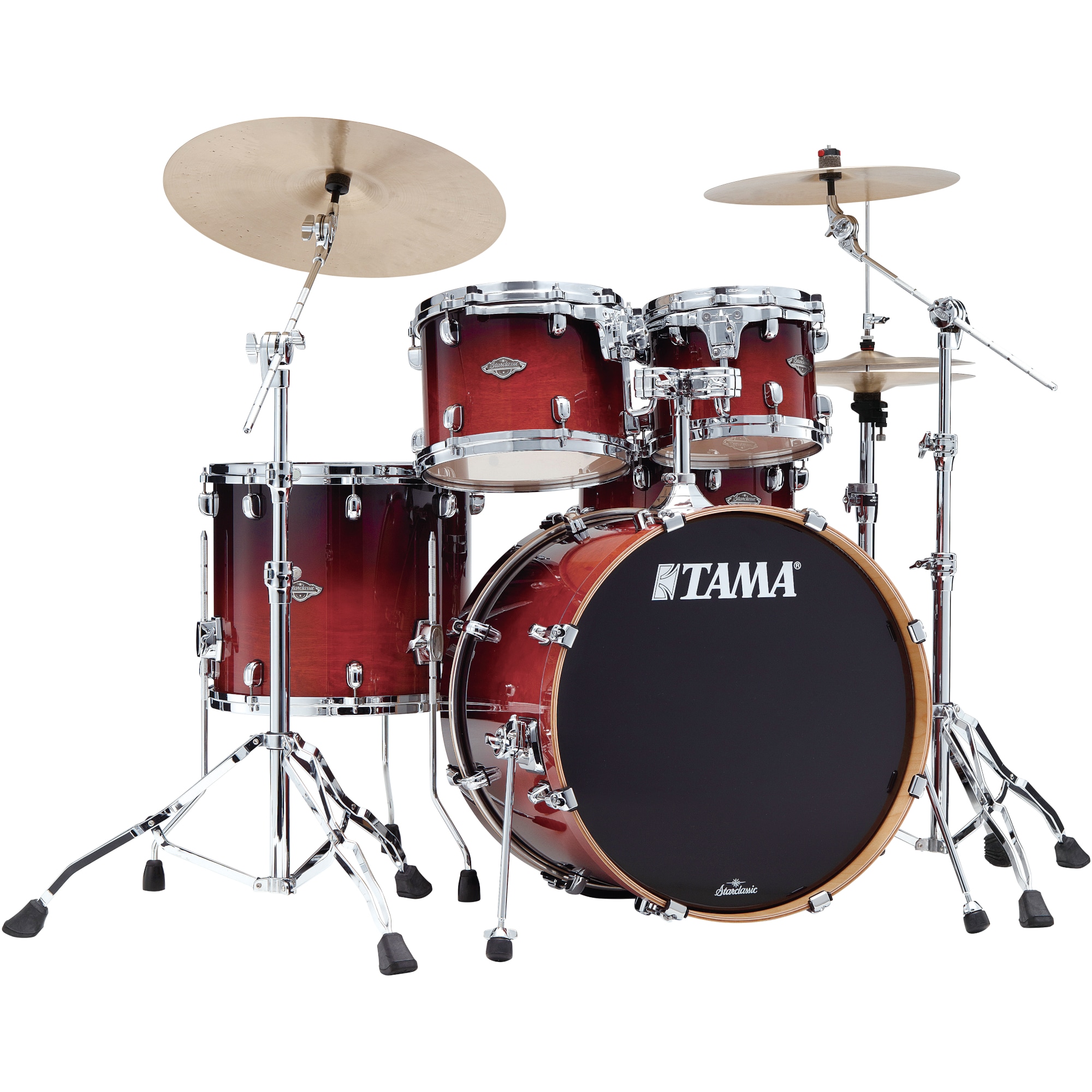 TAMA MBS42S-DCF Starclassic Performer Dark Cherry Fade 4d. shellset