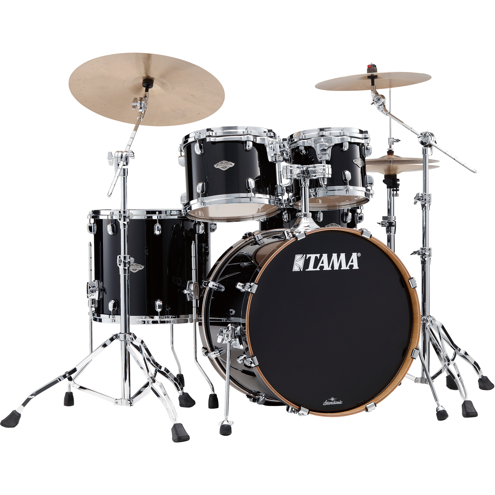 TAMA MBS42S-PBK Starclassic Performer Piano Black 4d. shellset