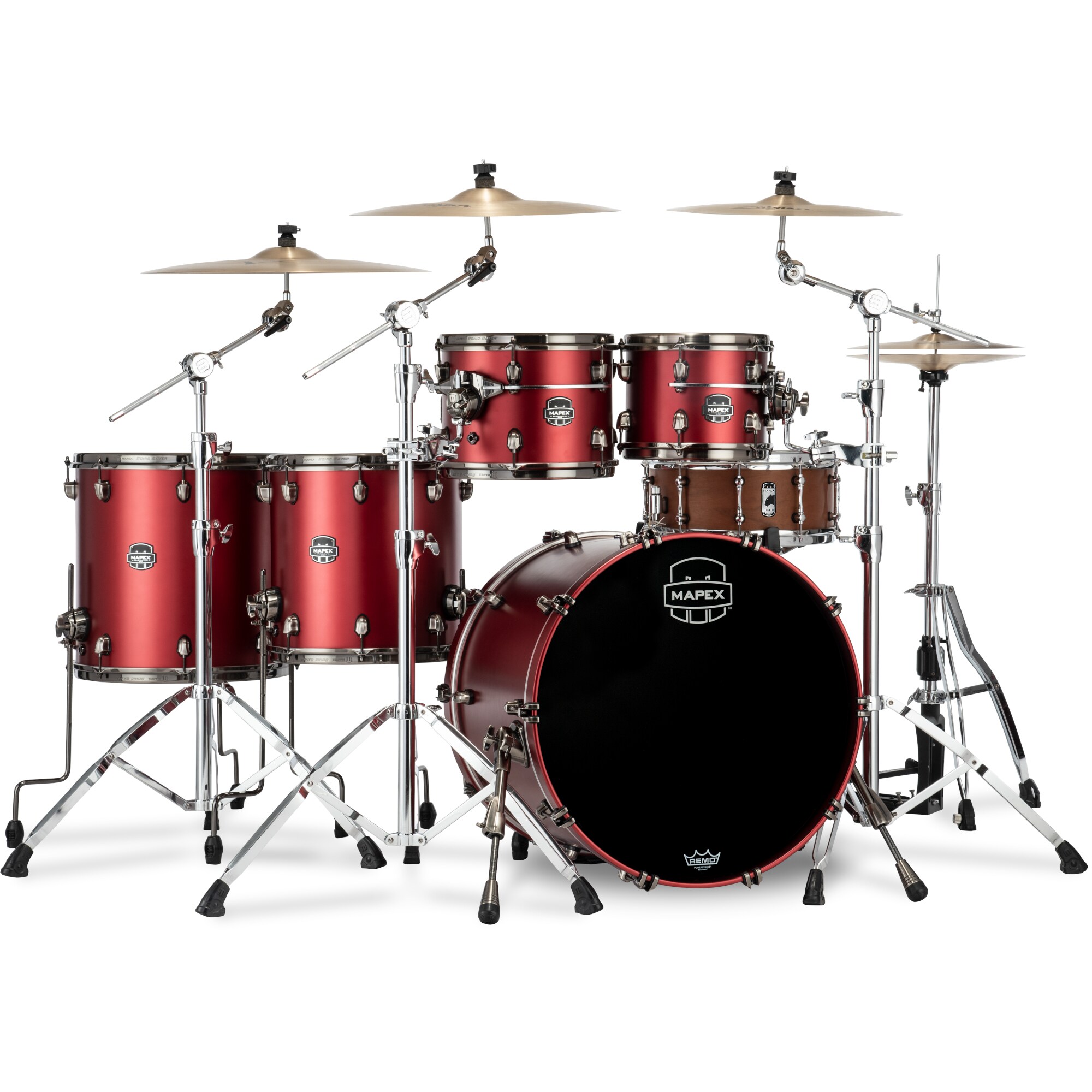 Mapex SE628XBBPA Saturn Evolution Birch Stage+ Tuscan Red 5d. shellset