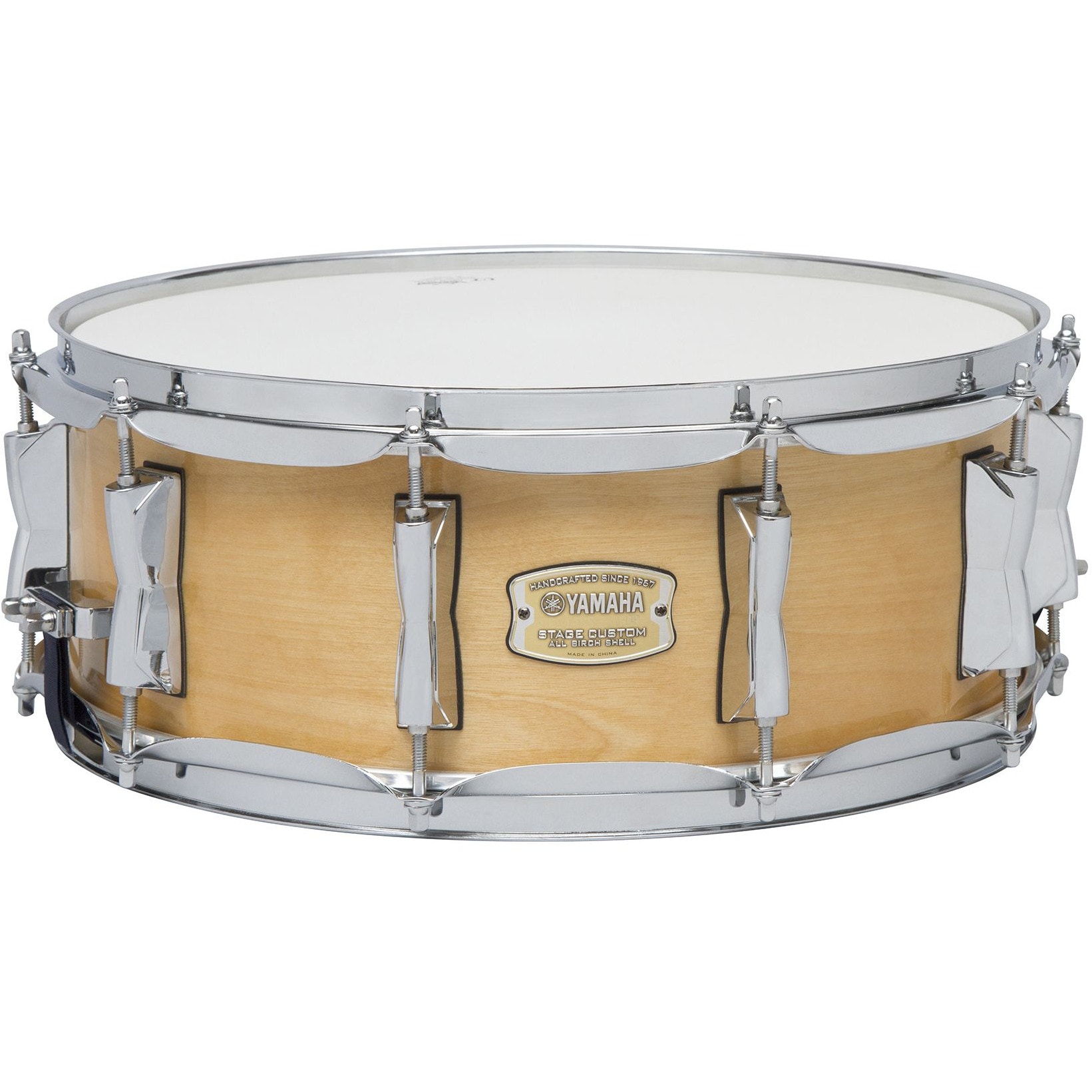 Yamaha SBS1455 Stage Custom Birch Natural Wood snaredrum 14 x 5.5 inch