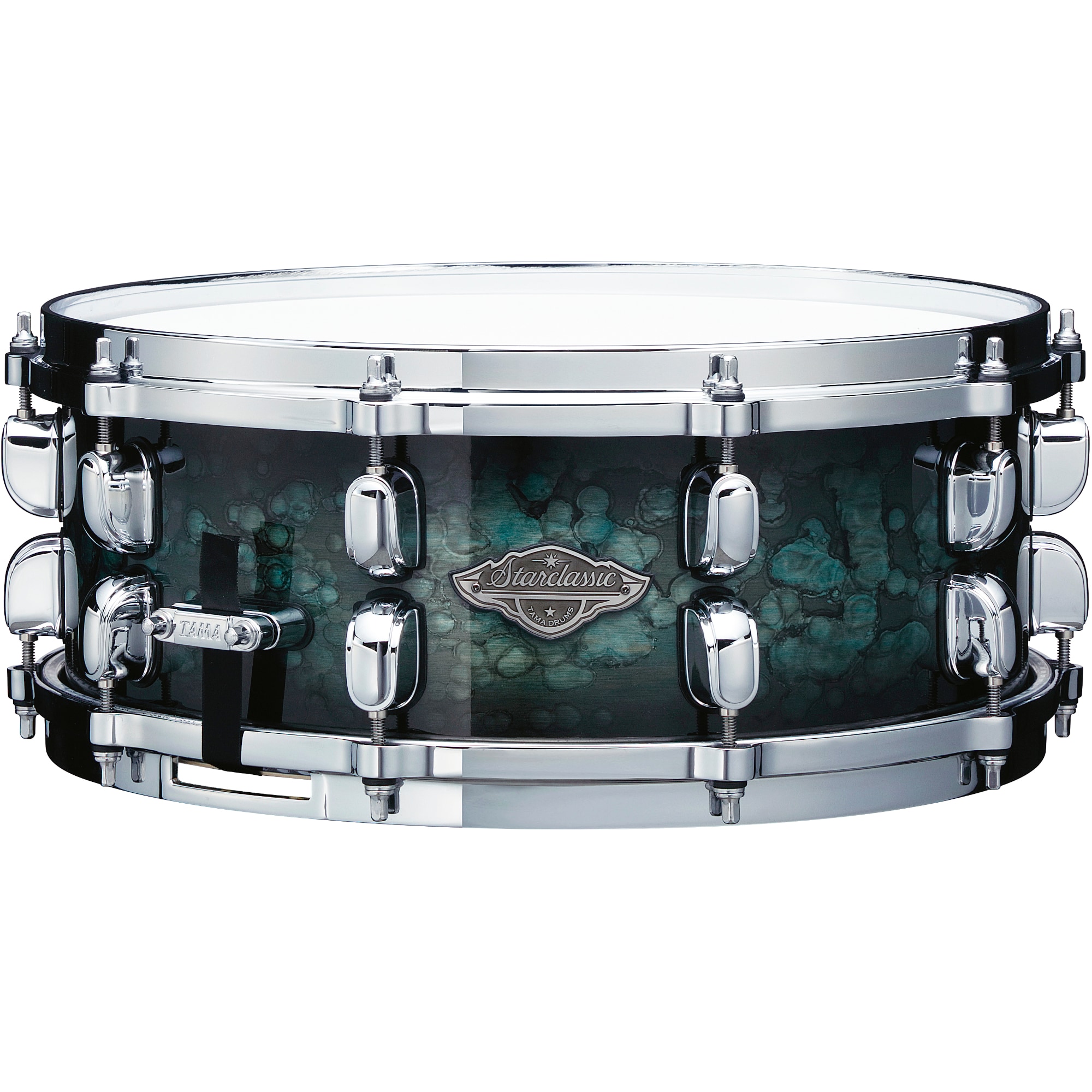 TAMA MBSS55-MSL Starclassic Performer Molten Steel Blue Burst snaredrum 14 x 5.5 inch