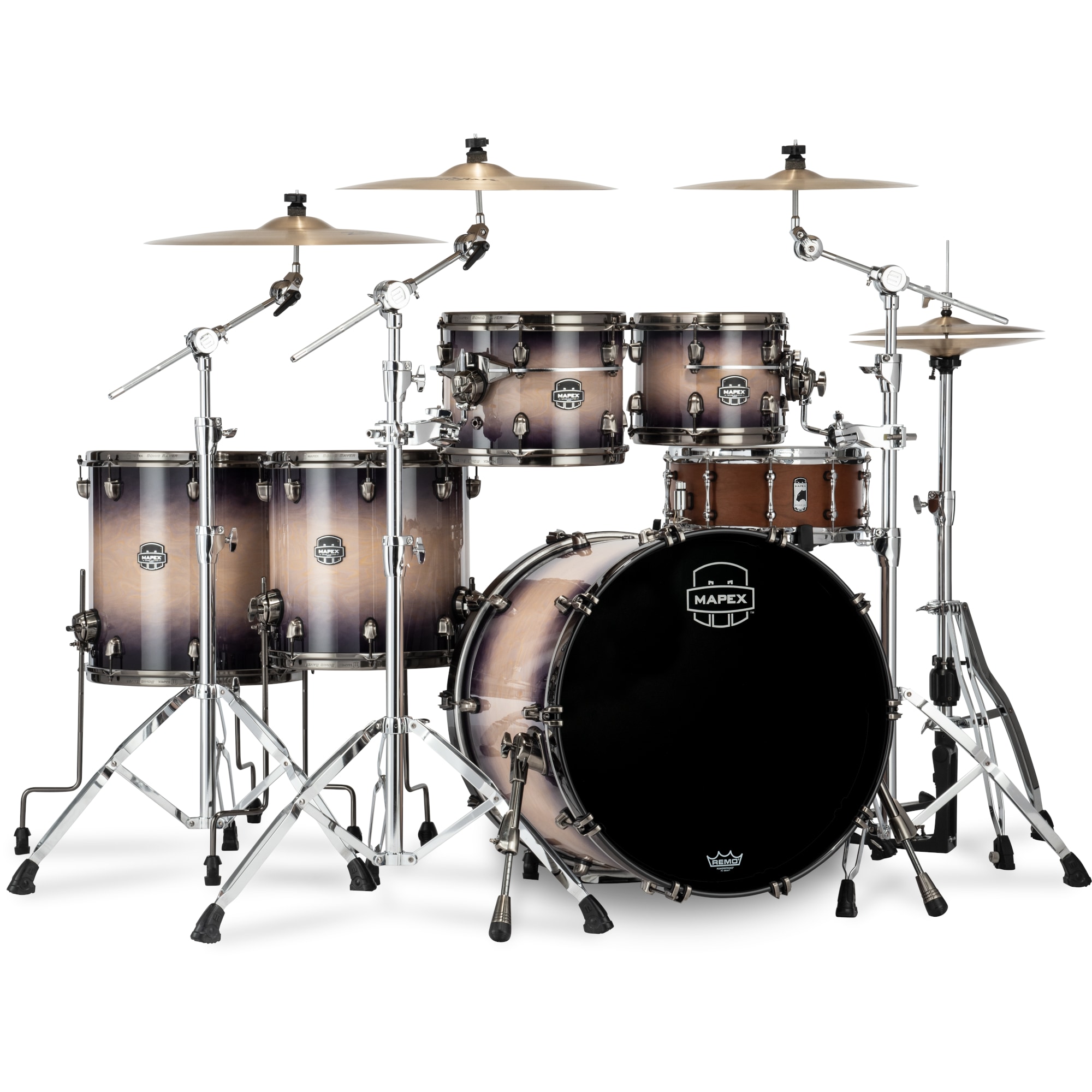 Mapex SE628XBBPZ Saturn Evolution Birch Stage+ Exotic Violet Burst 5d. shellset