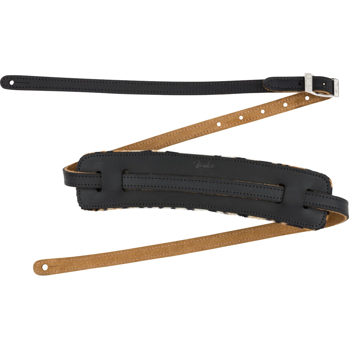 Fender Strummer Vintage Strap Black signature gitaarband