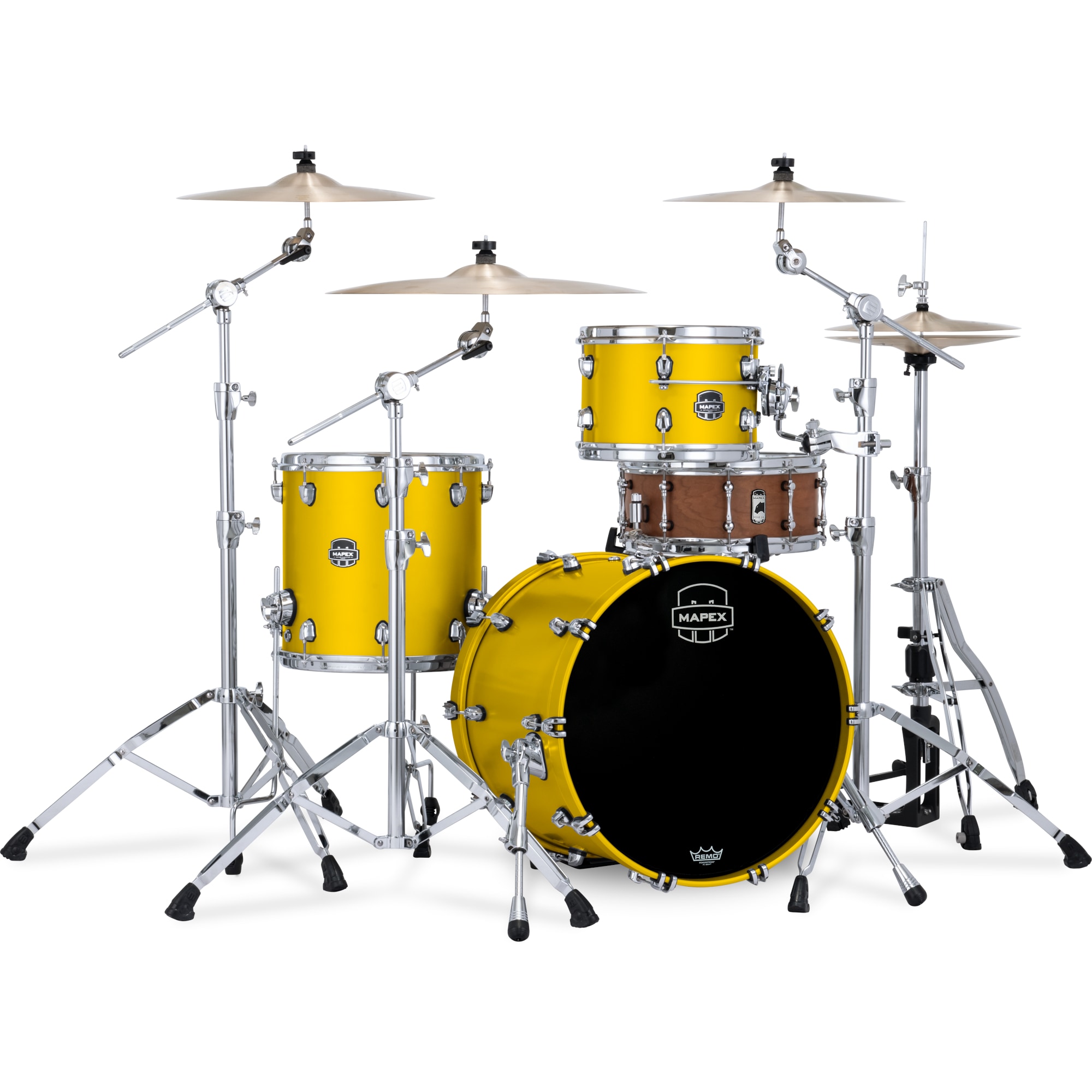 Mapex SE401XHPM Saturn Evolution Hybrid Club Tuscan Yellow 3d. shellset