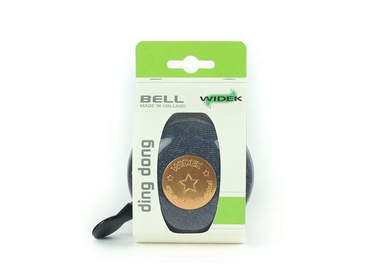 Widek Fietsbel Jeans 80 Mm Donker - Blauw