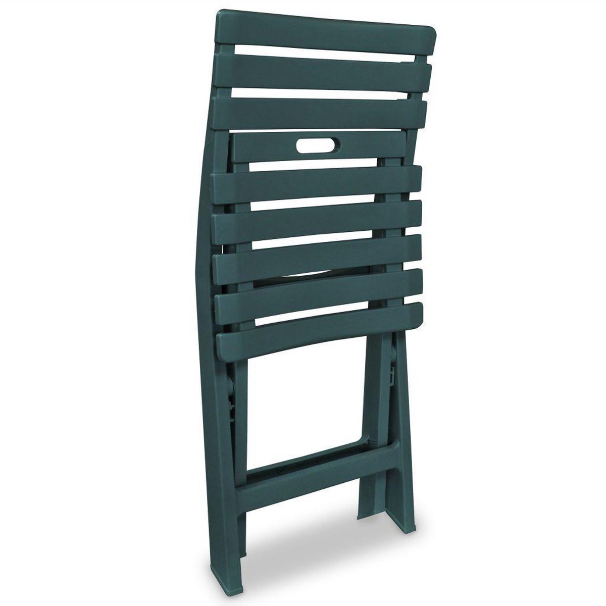 Vidaxl Bistroset Kunststof 3-delig - Groen