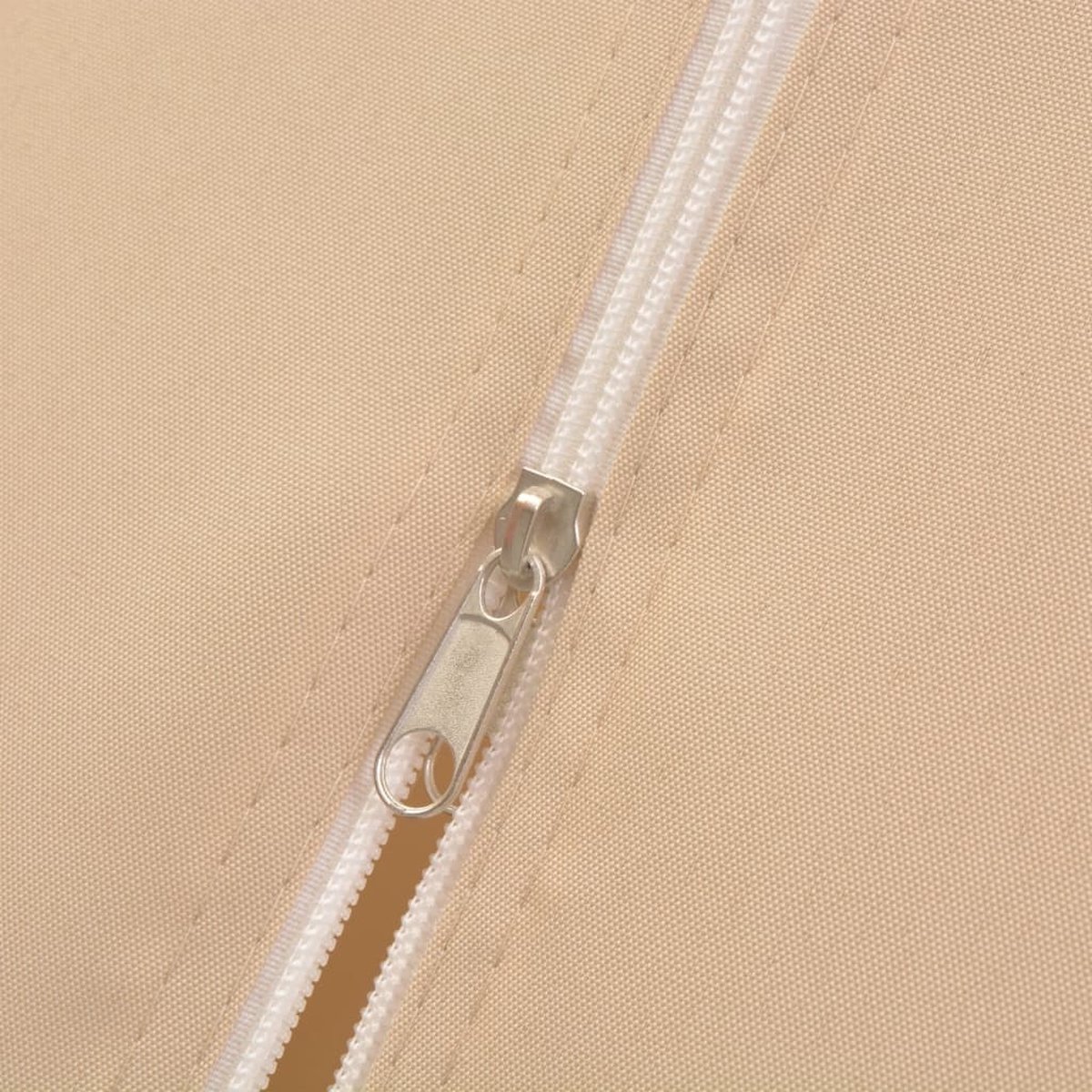 Vidaxl Tuinpaviljoen Met Gordijnen Hexagonaal 360x265 Cm - Beige