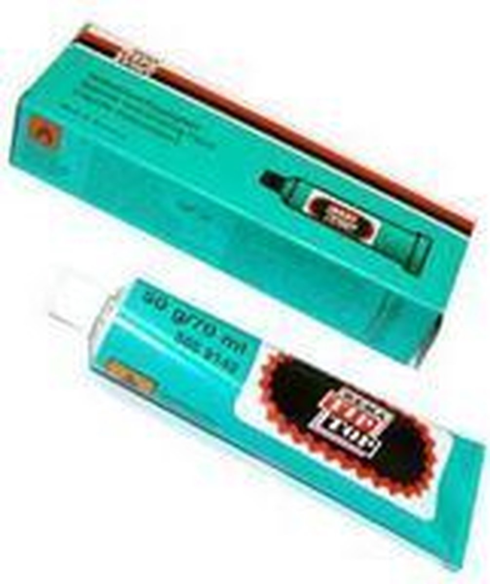 Rema Tip Top Solutie Lijm Op Benzinebasis 25 Gram/ 35 Ml - Blauw