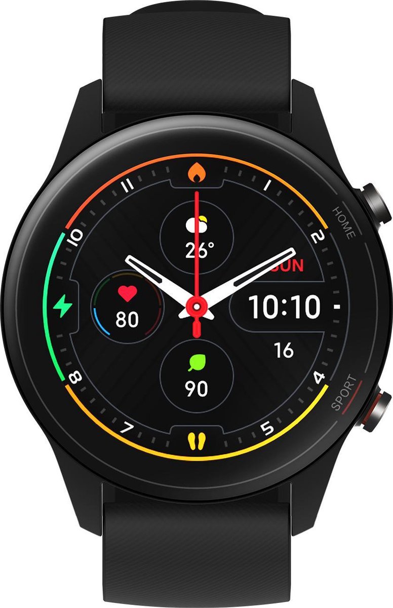 Xiaomi Mi Watch sport horloge Touchscreen Bluetooth 454 x 454 Pixels - Negro