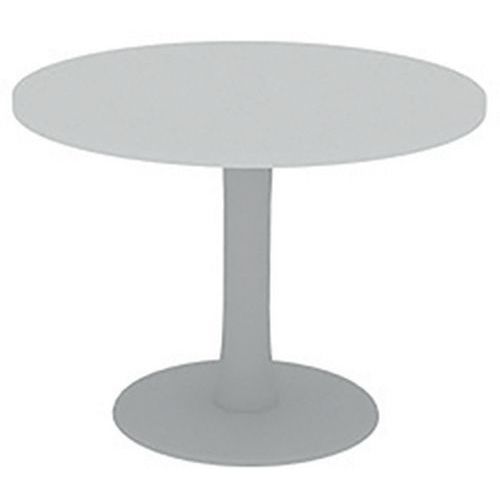 Quadrifoglio Vergadertafel met rond blad diameter 100 cm -