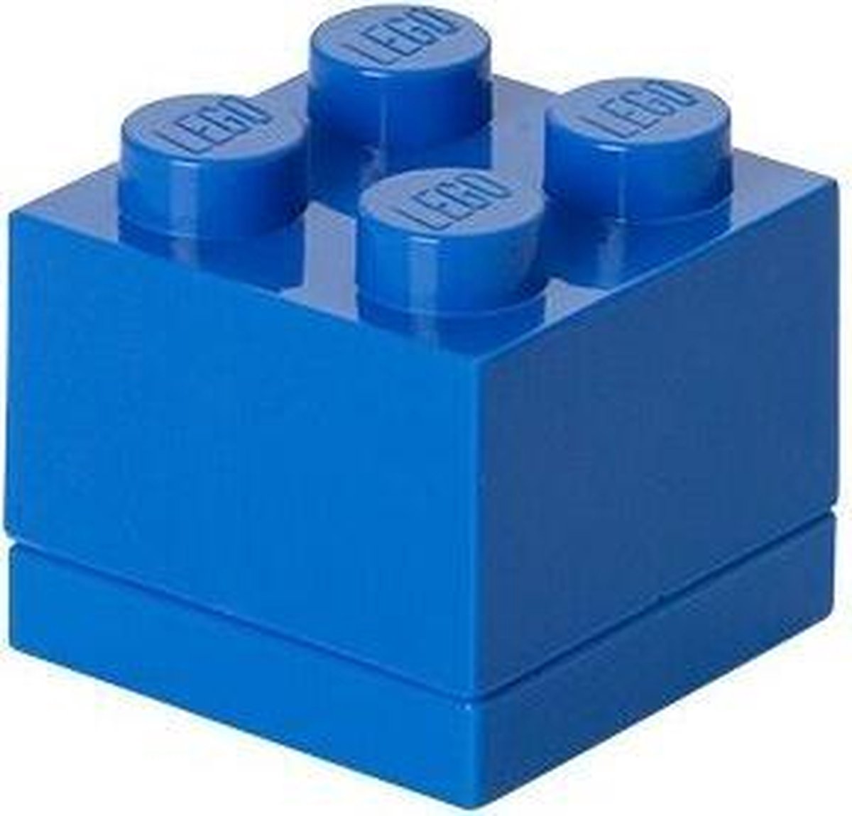 Lego 4011 Mini Brick Box 2x2 - Blauw