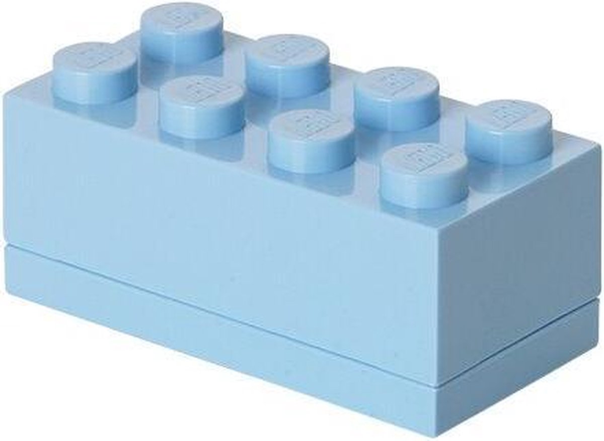 Lego 4012 Mini Brick Box 2x4 Licht - Blauw